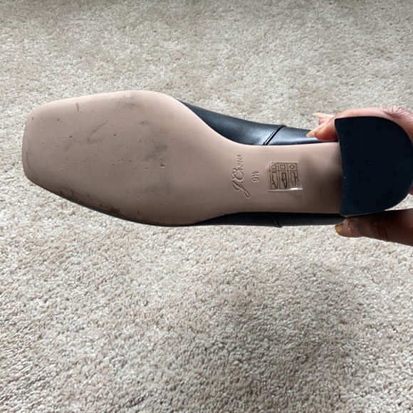 J Crew Leather Block Heel Ankle Boots Size 9.5 they are just too big on me. - Picture 3 of 6